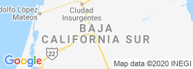 Ciudad Constitucion map